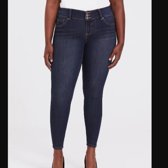 Torrid Super Stretch Jeggings Size 16XT Extra Tall - Picture 1 of 5